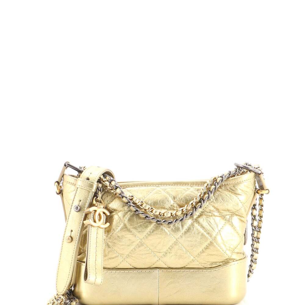 Chanel Gabrielle Hobo Quilted Metallic #331639C23B